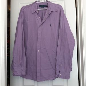Men’s XXL Purple Ralph Lauren Button Down